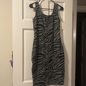 Zebra body con dress